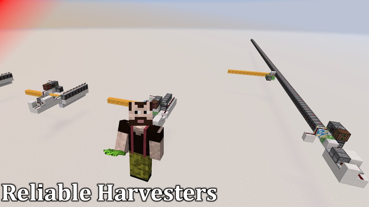 Reliable Harvesters | Minecraft Java 1.17 - YouTube