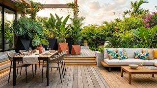 Tropical Outdoor Kitchen Ideas ✿ Luxury Backyard Spaces for Summer Entertaining