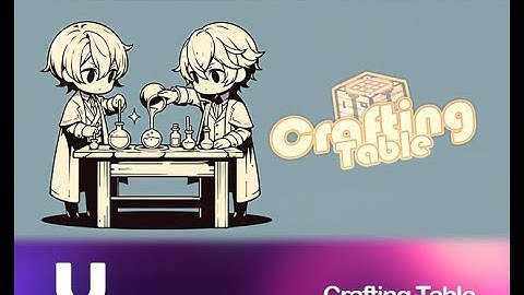 RPG MAKER MZ Plugin: Crafting Table