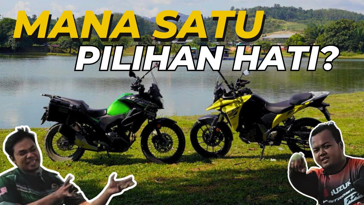 ADVENTURE TOURING 250CC MANA PALING BEST? VERSYS X 250 VS VSTROM 250 | MOTOCAST @atepvlog