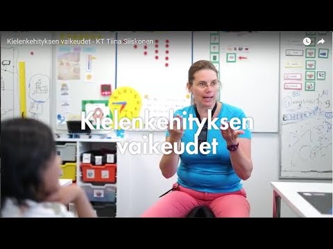 Video: Lasten Kehityshäiriöt