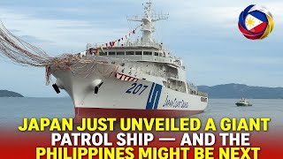 Japan Just Unveiled a Giant Patrol Ship – And the Philippines Might Be Next!