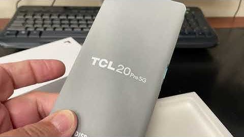 TCL 20 PRO 5G Unboxing Video – in Stock at www.welectronics.com