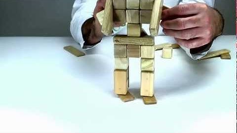 Learn How to Build Superman Out of Tegu and Create a Constuction Game!