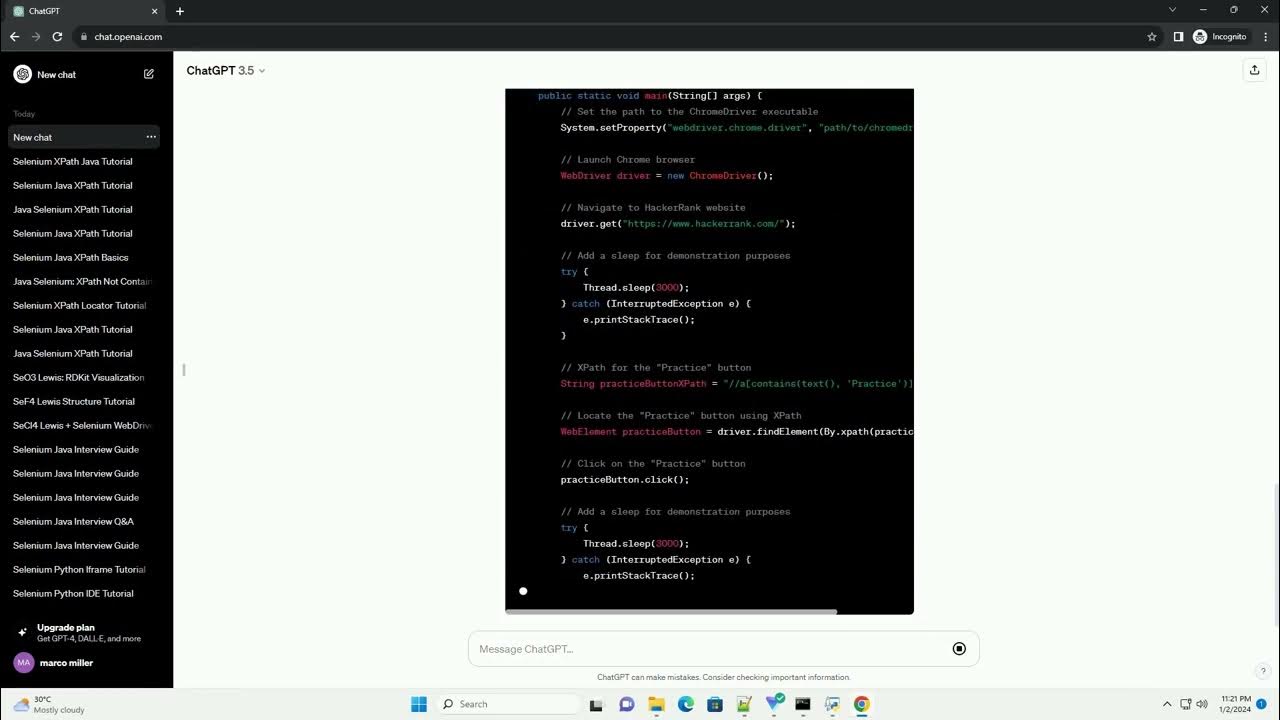 selenium java xpath locator hackerrank solution YouTube