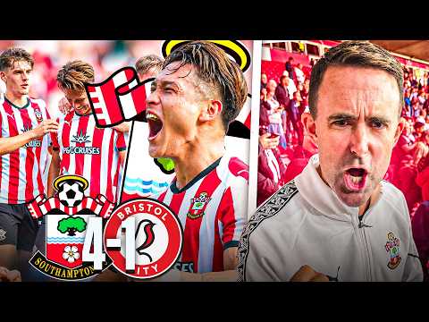 LARIN IS UNSTOPPABLE! 🔥 | SAINTS MARCH ON WITH 4-1 WIN! | SOUTHAMPTON 4-1 BRISTOL CITY