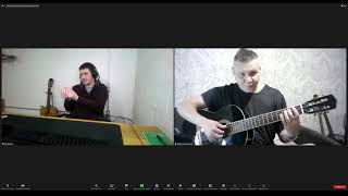 Guitar Lesson 6 part 2:  with Roma(урок гитары с Ромой) #classicalguitar #classicalguitarlesson