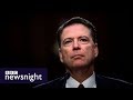 James Comey on Donald Trump and the FBI - BBC Newsnight