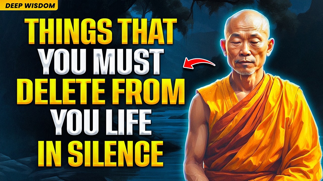 11 Things You Should QUIETLY ELIMINATE from Your Life | Buddhist Teachings For Peaceful Life