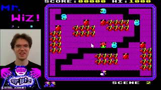 Trapping the gremlins in Mr. Wiz! (BBC Micro game)