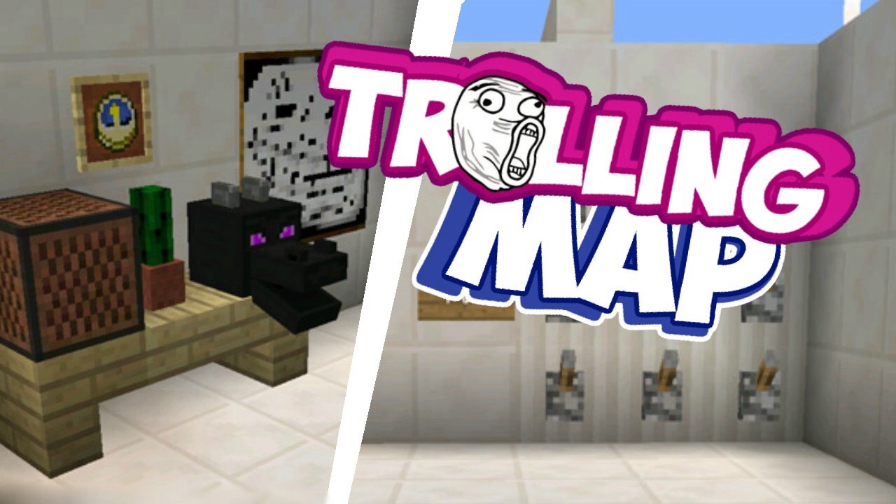 Mineraft Pocket Edition Troll Test map made by FH-Miner and real_cheete ...