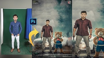 Action Movie Poster Editing 2022  Effects Photoshop Tutorial  Yasir Editor