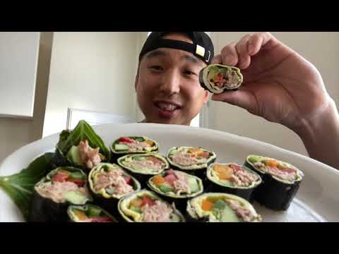 Keto Kimbap aka Korean Sushi Roll ( )