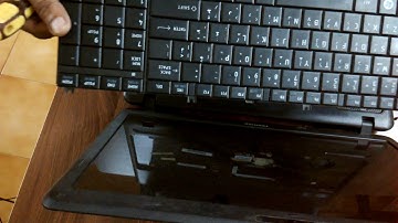 how to remove keyboard of toshiba satellite c 660 laptop