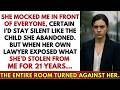 21 Years After My Mom Abandoned Me, She Mocked Me — Then Her Lawyer Stood Up for Me