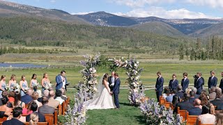 Wedding in the Mountains at Devil's Thumb Ranch in Colorado | Julia Kentner Films