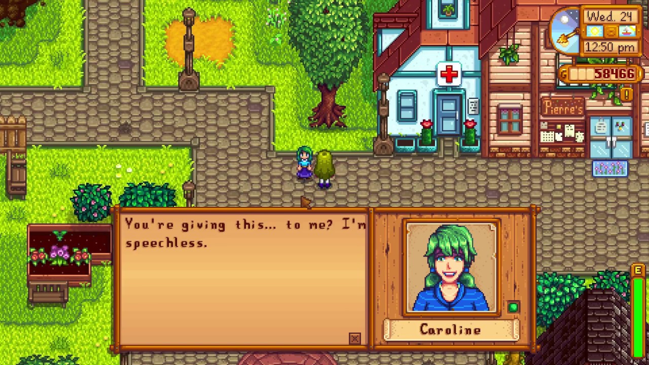 Stardew Valley Caroline Guide: Schedule Gifts Quests and Hearts. 