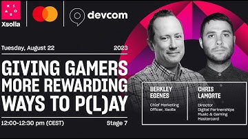 GIVING GAMERS MORE REWARDING WAYS TO P(L)AY - devcom 2023