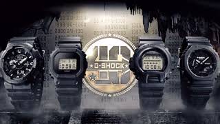 G-SHOCK 40th anniversary 'Remaster Black' series product video