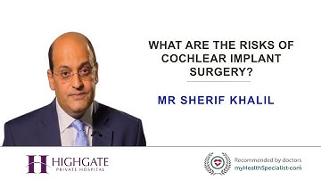 What are the risks of cochlear implant surgery?