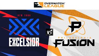 New York Excelsior vs Philadelphia Fusion | June Joust Qualifiers | Week 1 Day 1 — East