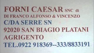 Produzione forni a legna Caesar San Biagio Platani(AG) www.fornicaesar.it -  YouTube