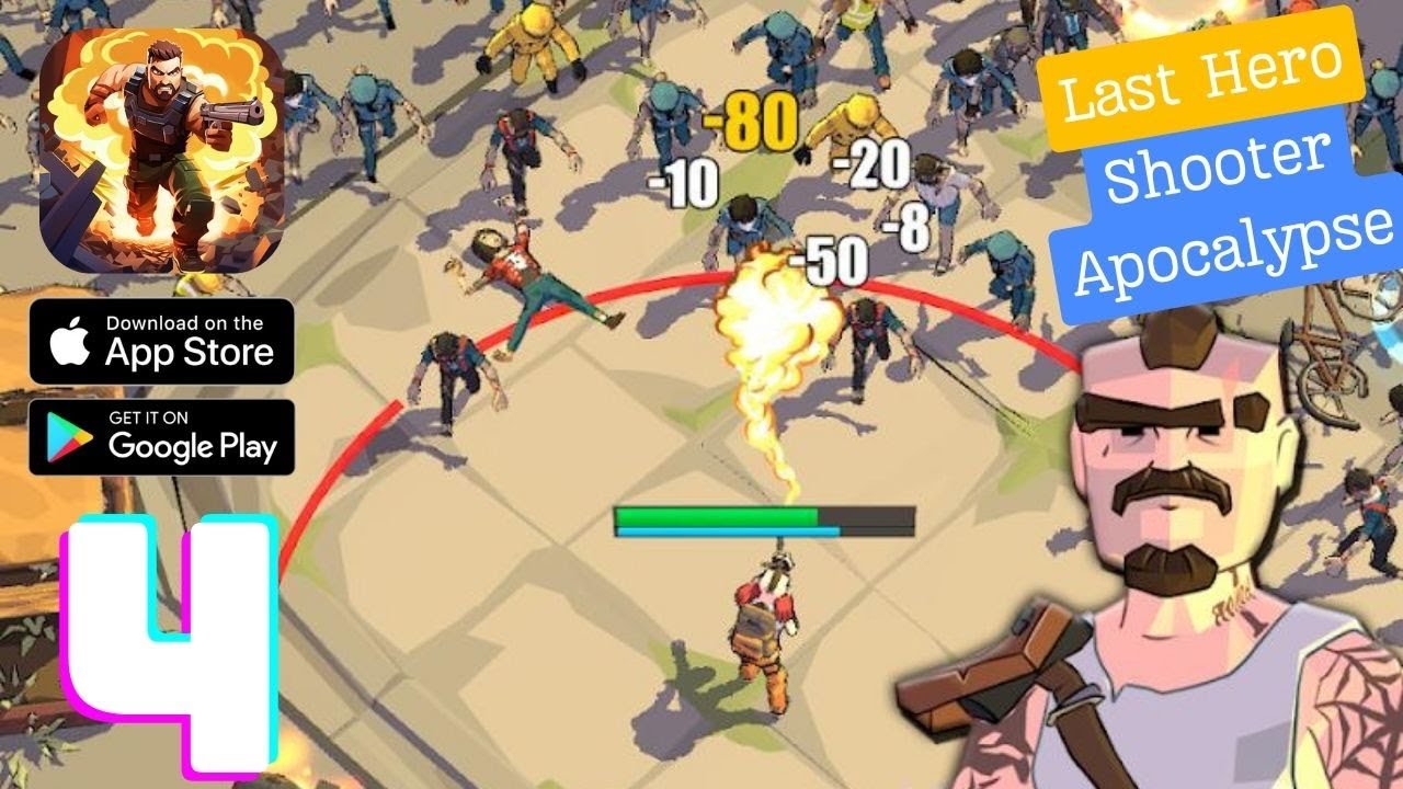 Last Hero: Shooter Apocalypse Gameplay Walkthrough - Part 4 (iOS, Android)