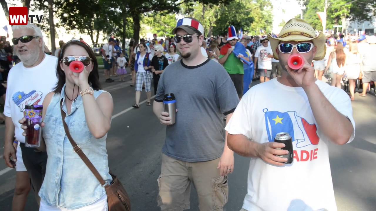 Acadien Festival Tintamarre In Caraquet New Brunswick Canada Images, Photos, Reviews