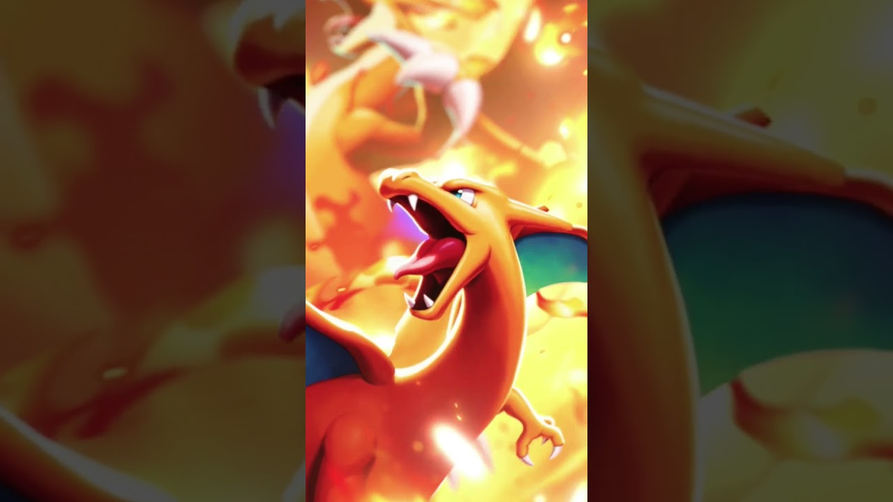 PTCGP Mega Charizard Y Immersive Card Cinematic 