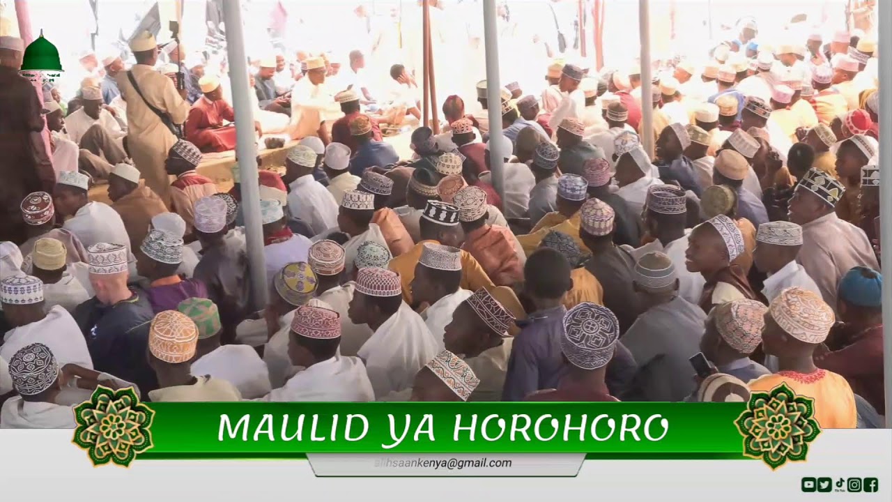 MAULID YA HOROHORO 2025 | 1447AH | MASJID MUZDALIFA | KENYA & TANZANIA BORDER