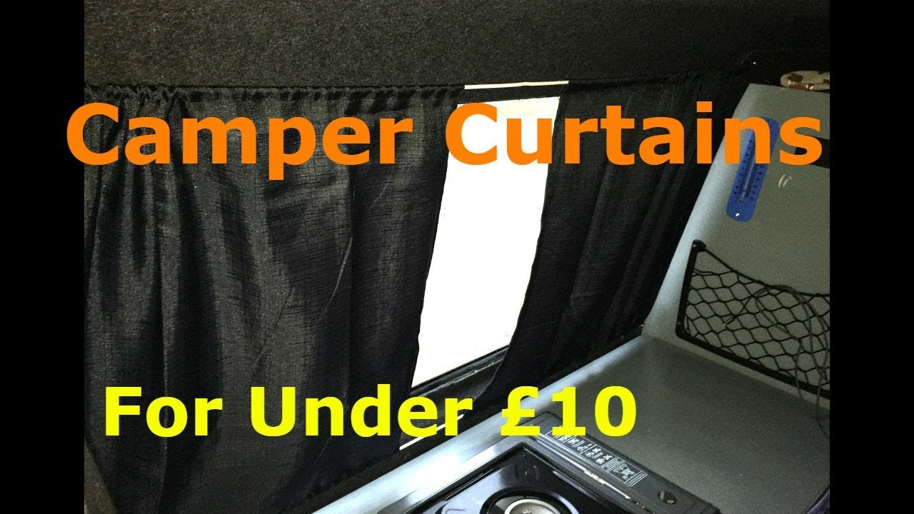 how to make vw camper curtains