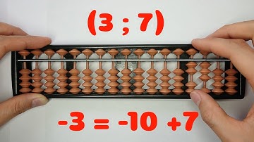 Bài 22: Phép trừ nâng cao - trừ cho số có nhiều chữ số trên bàn tính Soroban- công thức bảng cộng 10