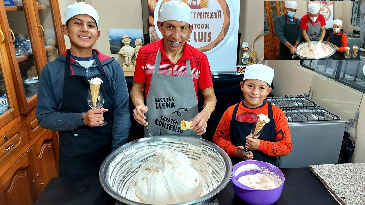 Espumilla a Mano y a Máquina para Festejar a Quito por sus fiestas (con el Toque de Luis) #espumilla