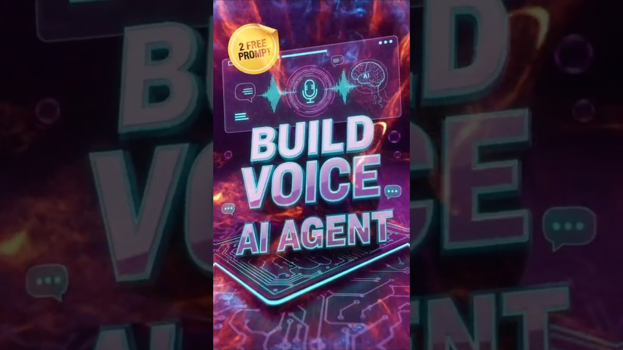 AI voice agent tutorial showing website integration