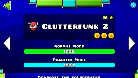Clutterfunk 2 | (all coins) | Geometry Dash 1.9 GDPS