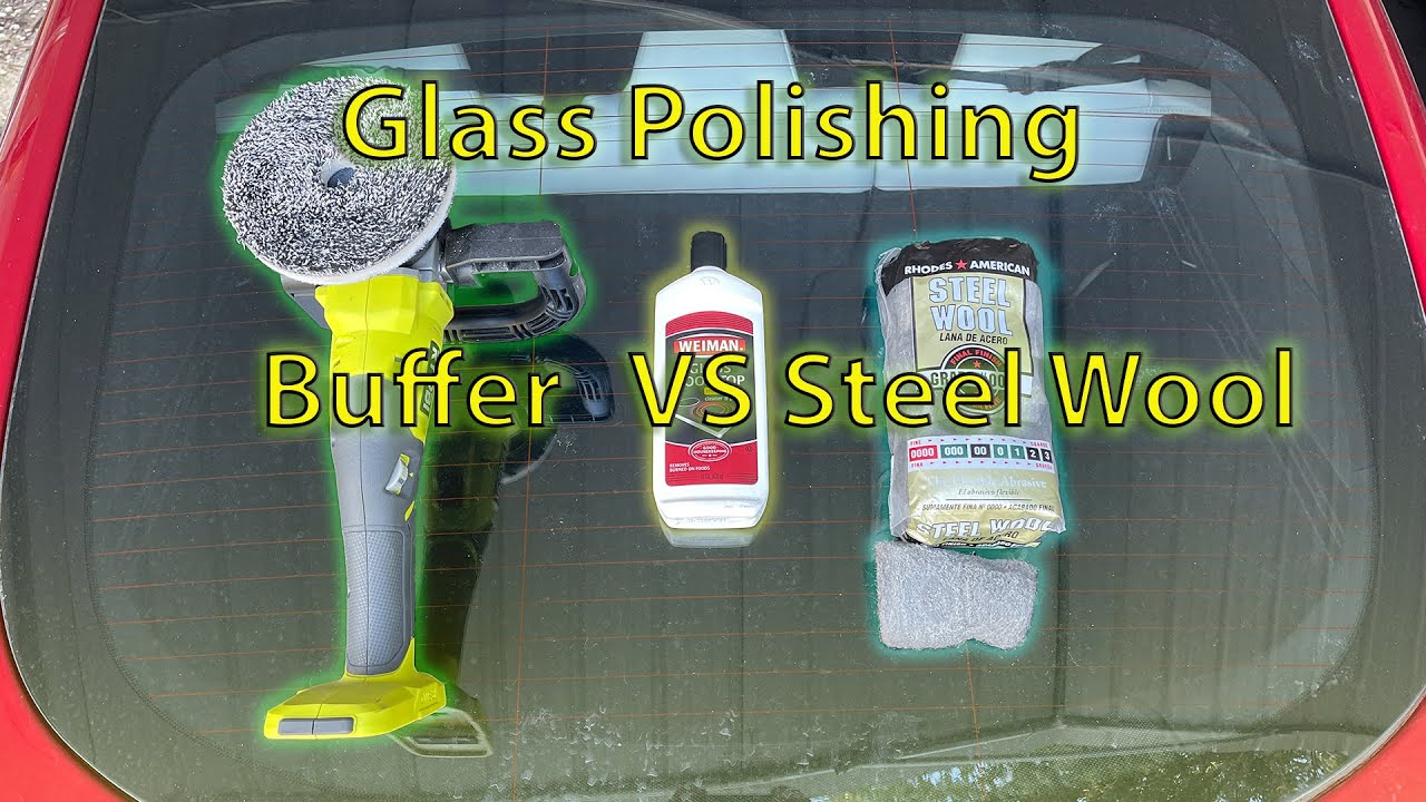 Polish Scratches Watch Glass, Abrasive Pads Glass Polishing