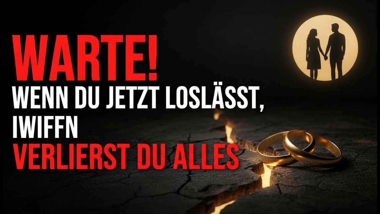 GOTT SAGT: WAGE ES NICHT, DIESE PERSON AUFZUGEBEN, WENN DU DAS SIEHST