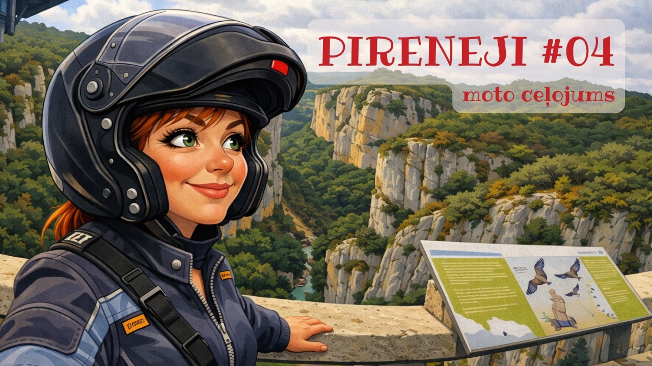 Rietumu Pireneji - kalnu ceļi, aizas, ciemi un pilis, ep.4 | Moto ceļojums uz Pirenejiem