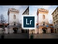 Editing my Poland film scans in Lightroom.