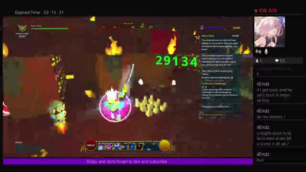 Trove U9 dust farming