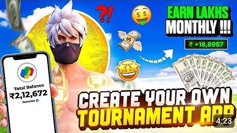 🔥Build Your OWN FreeFire Mobile Tournament App Without Coding@aidevgenius 