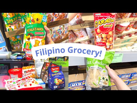 Shopping at a Filipino Grocery! | Exploring Landers! | I show you interesting things!