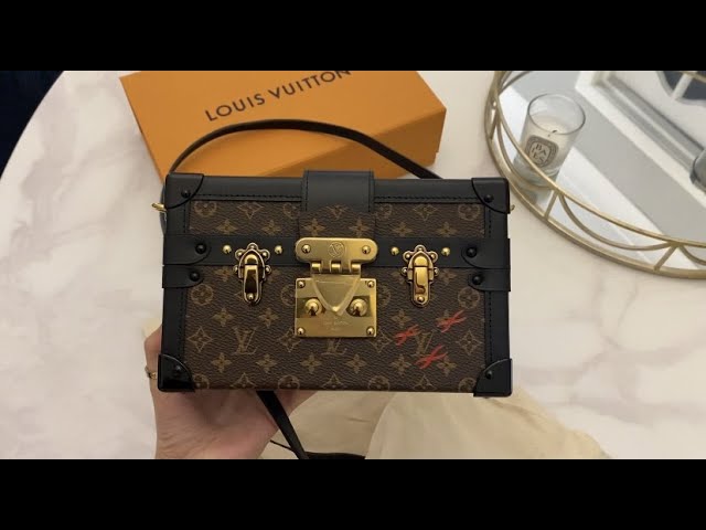 LOUIS VUITTON PETITE MALLE BAG UNBOXING AND STYLING 