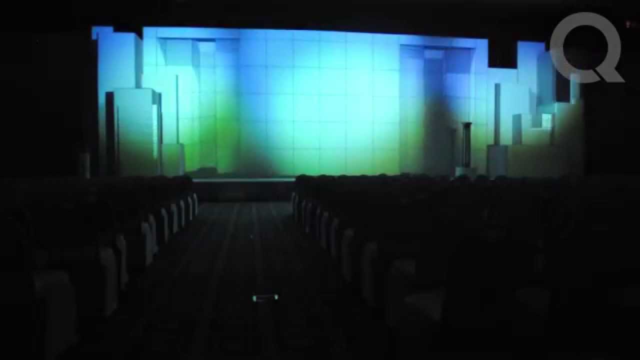 Indoor Projection Mapping Video Mapping Interior