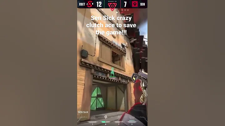 Sen sick crazy clutch ace to save the game! #valorant #shorts #valorantclips #clutch