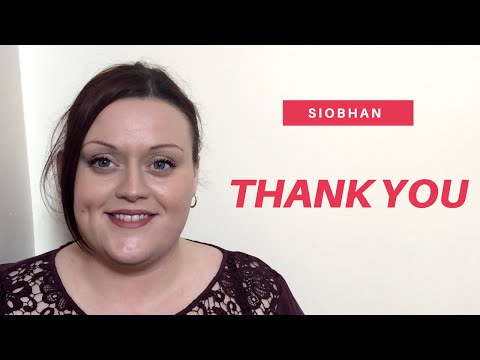 Thank you message from Registered Manager Siobhan. by Kare Plus Cheshire