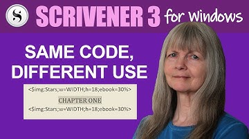 Scrivener 3 for Windows: Add an Image to Your Chapter Titles