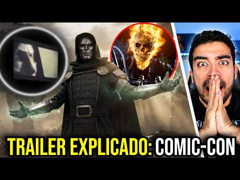 AAA Nuevo TRAILER Avengers Doomsday COMIC CON explicado y Ghost Rider, Black Panther 3: Anuncios