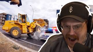 He DROVE OVER Cop Cars In A 40,000lbs Vehicle