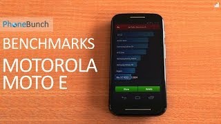 Motorola Moto E Benchmarks